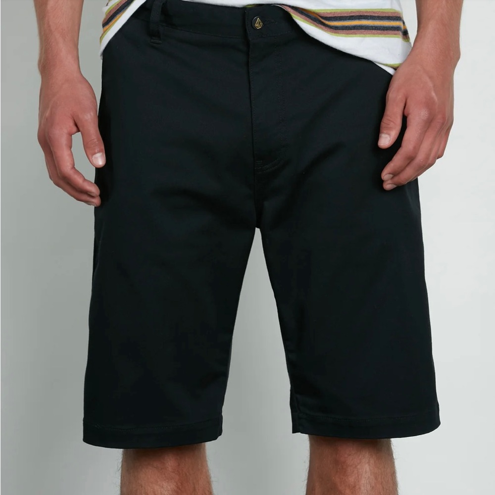 VMONTY STRETCH SHORTS - BLACK size 30